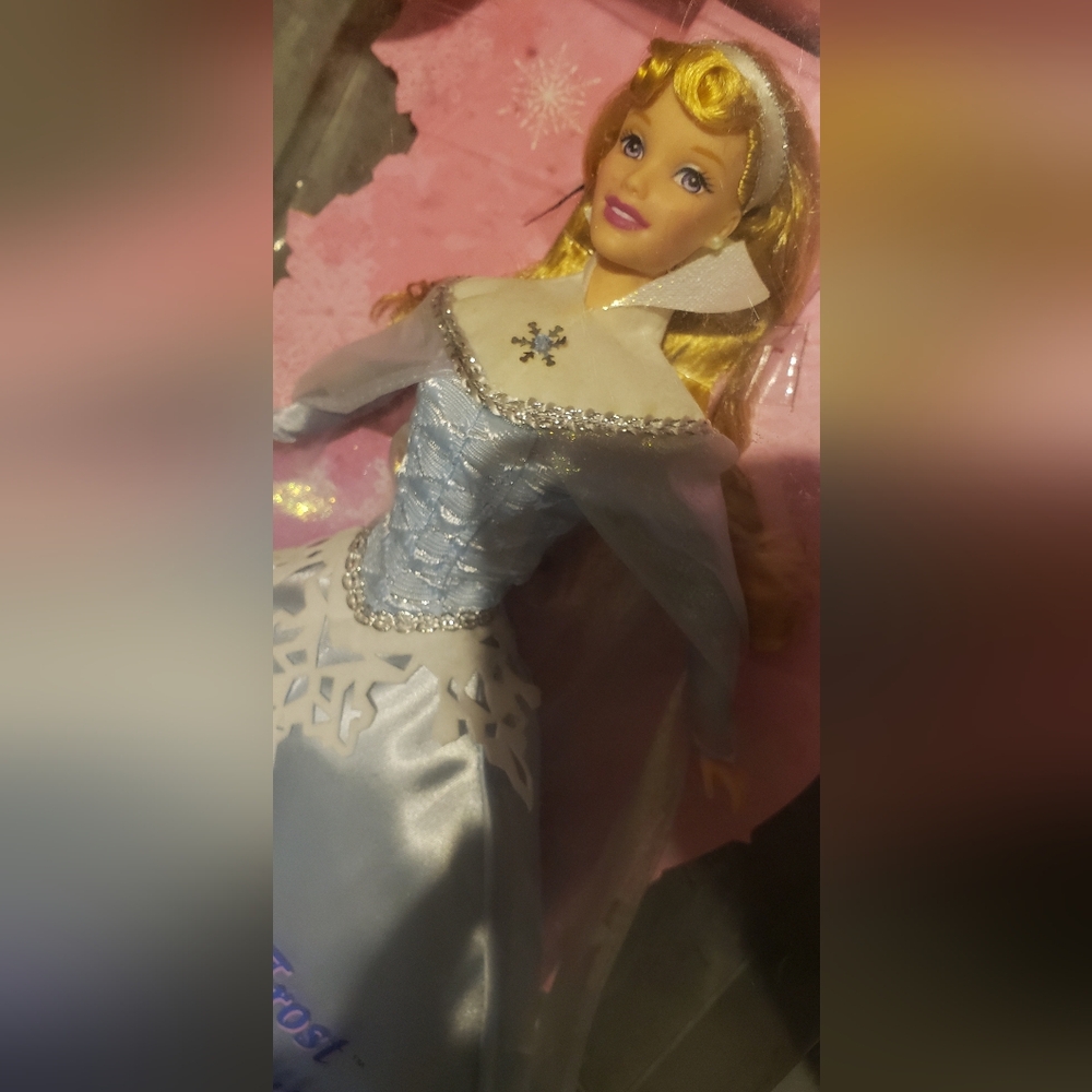 Winter Frost Sleeping Beauty Barbie doll in box
